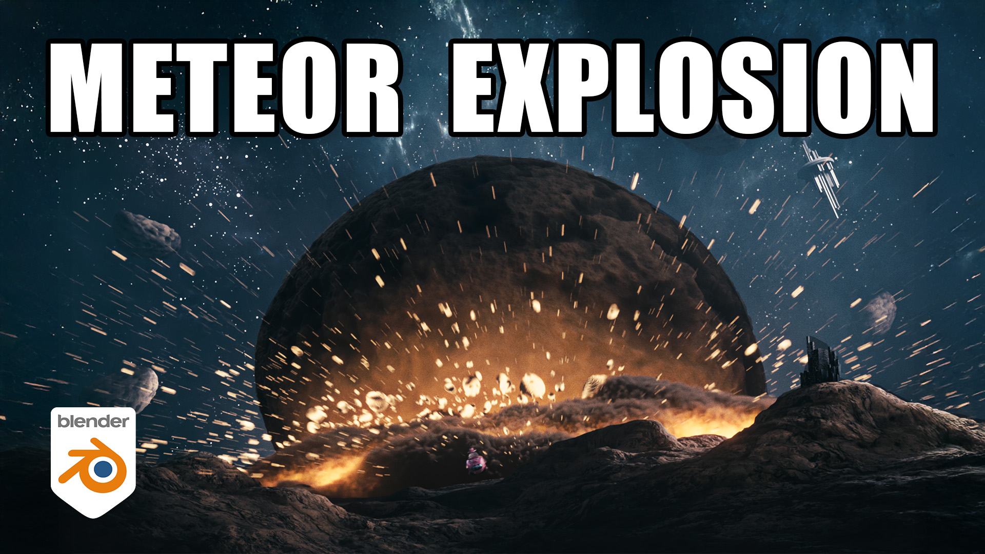 Meteor Explosion | Blender